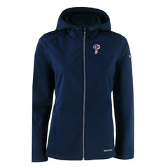 MLB Philadelphia Phillies Cutter & Buck Women's Evoke Eco Softshell Recycled Full-Zip Jacket