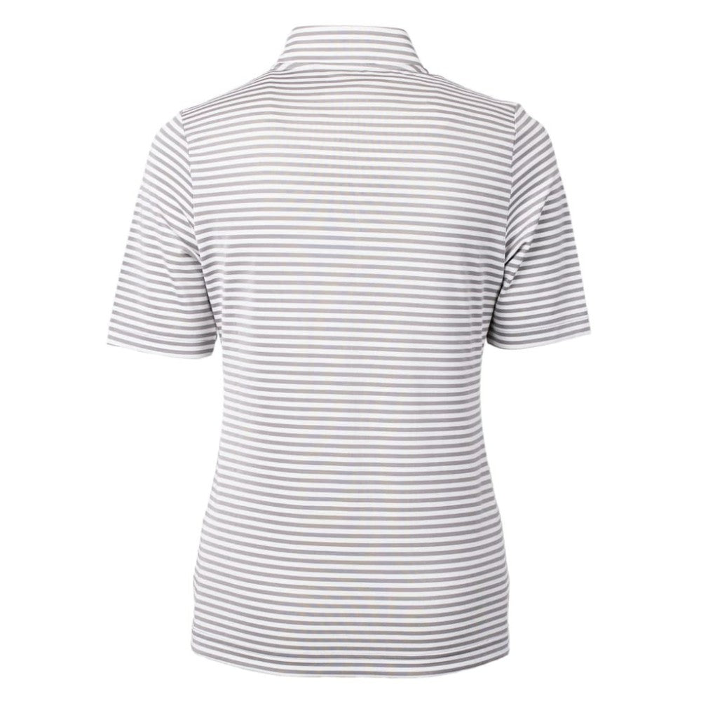 MLB Philadelphia Phillies Cutter & Buck Women's Virtue Eco Pique Stripe Top
