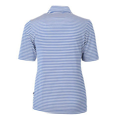 MLB Texas Rangers Cutter & Buck Women's Virtue Eco Pique Stripe Top