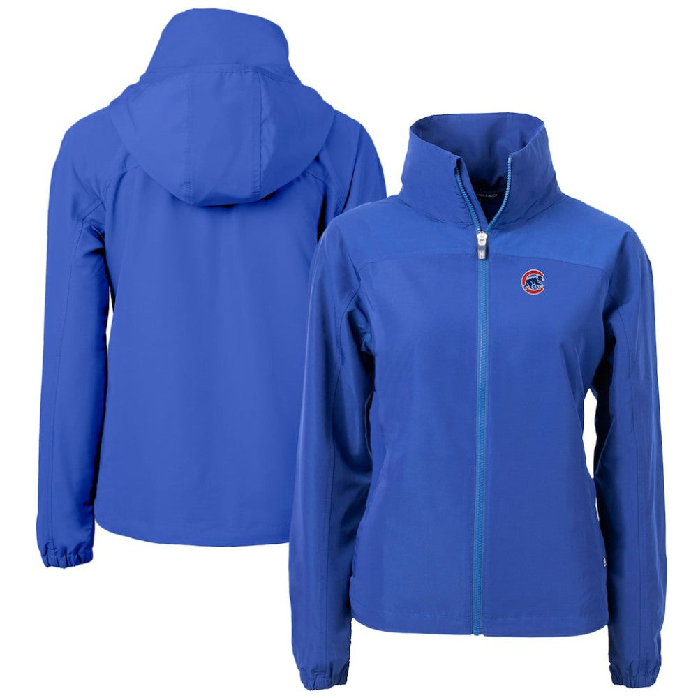 MLB Chicago Cubs Cutter & Buck Women's Charter Eco Recycled Full-Zip Jacket