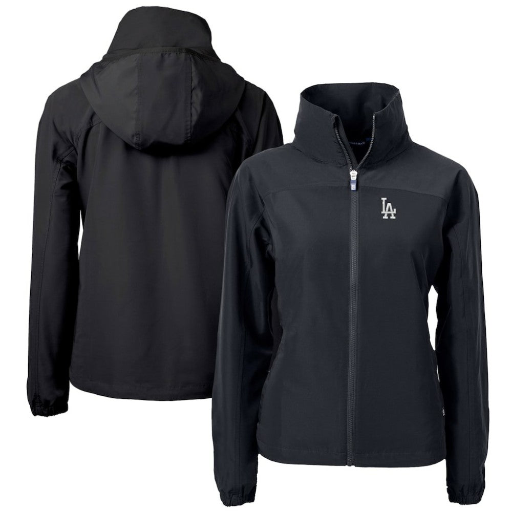 MLB Los Angeles Dodgers Cutter & Buck Women's Charter Eco Recycled Full-Zip Jacket