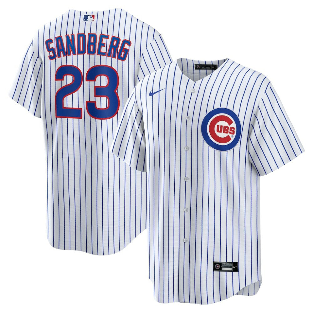 MLB Ryne Sandberg Chicago Cubs Nike Home Retired Player Replica Jersey