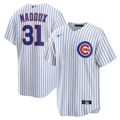 MLB Greg Maddux Chicago Cubs Nike Home Retired Player Replica Jersey