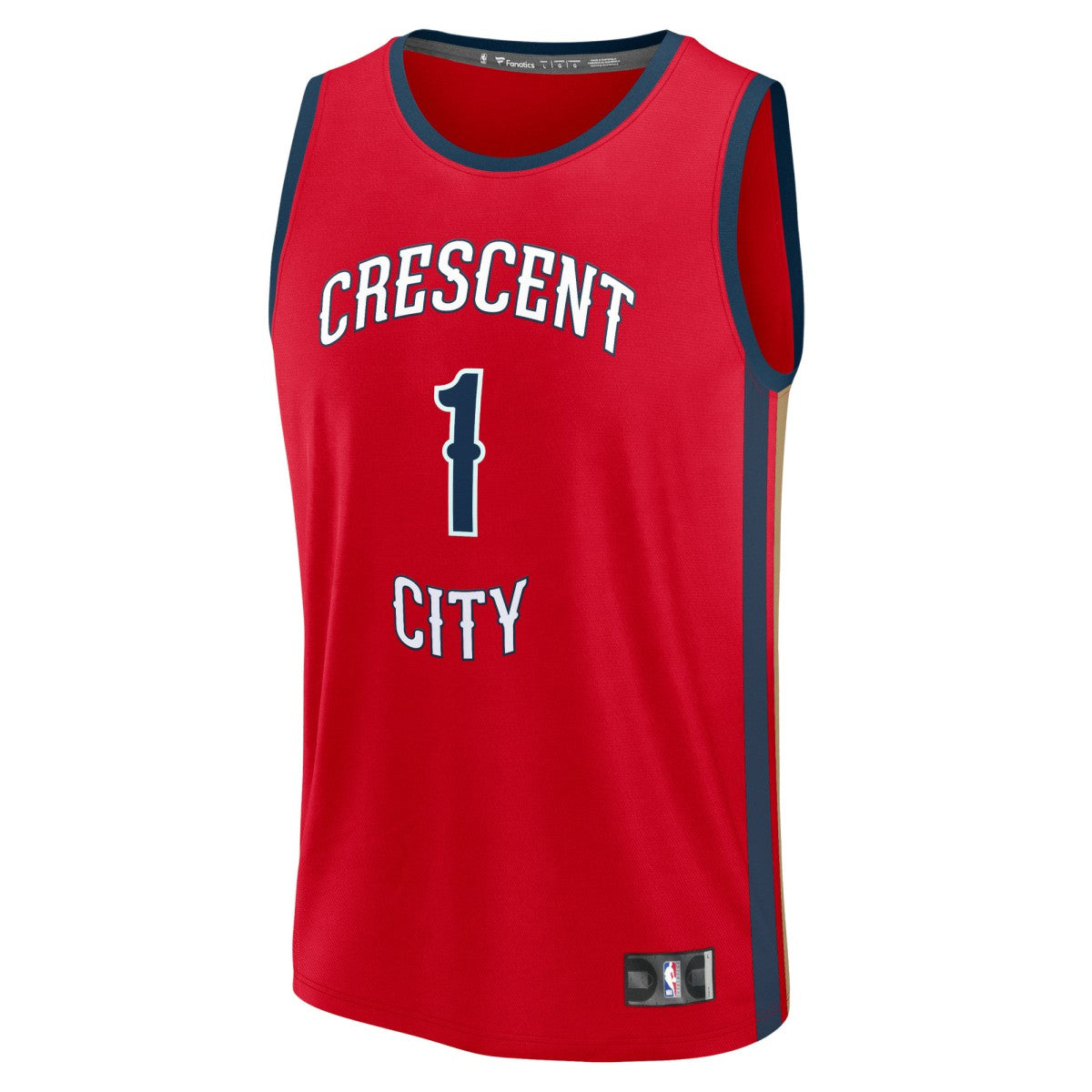 NBA Zion Williamson New Orleans Pelicans Fast Break Replica Jersey