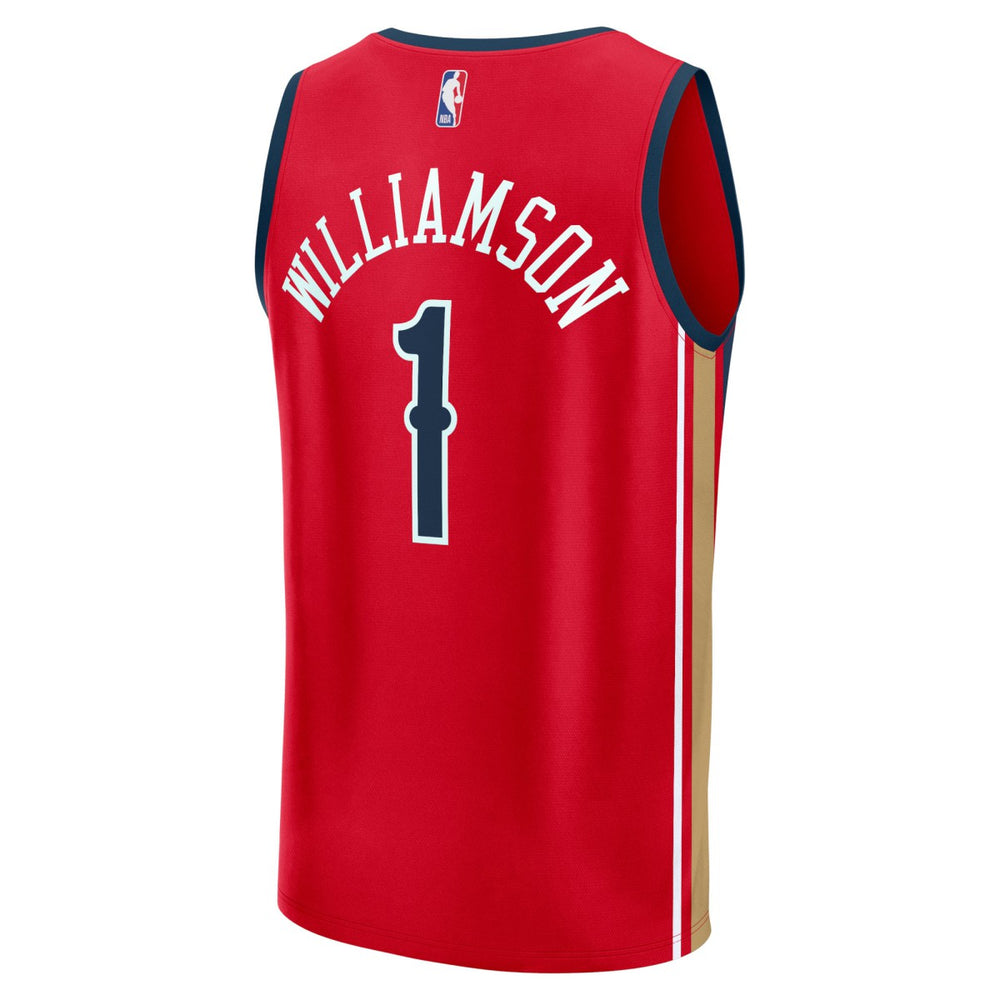 NBA Zion Williamson New Orleans Pelicans Fast Break Replica Jersey