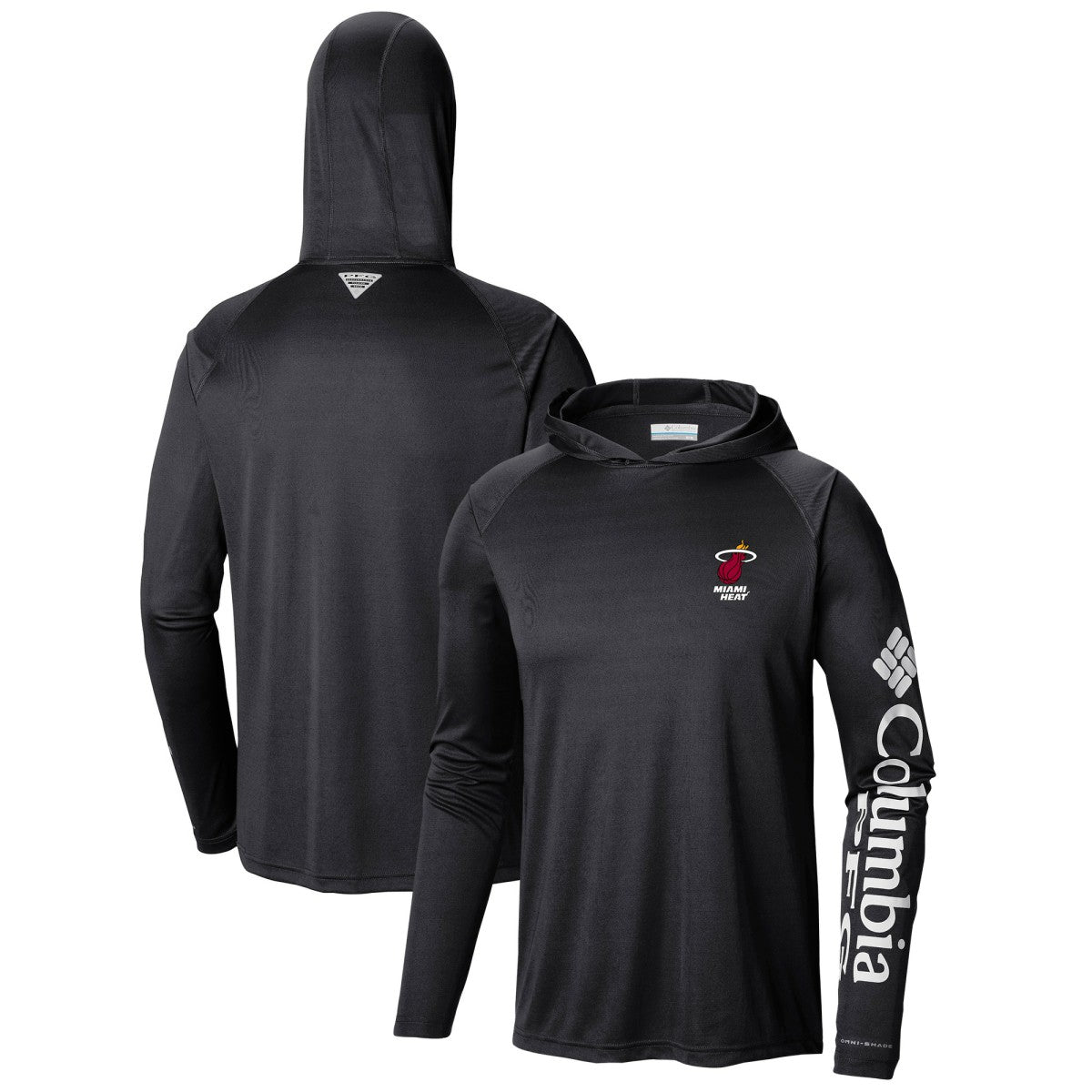 NBA Miami Heat Terminal Tackle Long Sleeve Hoodie T-Shirt