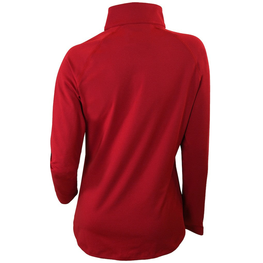 NBA Houston Rockets Women's Omni-Wick Outward Nine Quarter-Zip Pullover Top sale