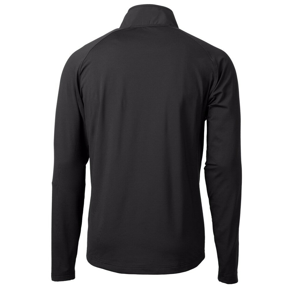 Cutter & Buck Helmet Adapt Eco Knit Hybrid Recycled Quarter-Zip Pullover Top - Minnesota Vikings