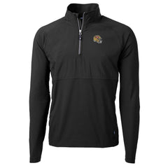 Cutter & Buck Helmet Adapt Eco Knit Hybrid Recycled Quarter-Zip Pullover Top - San Francisco 49ers