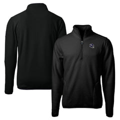 Cutter & Buck Helmet Cascade Eco Sherpa Fleece Quarter-Zip Pullover Jacket - Minnesota Vikings