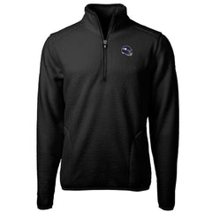 Cutter & Buck Helmet Cascade Eco Sherpa Fleece Quarter-Zip Pullover Jacket - Minnesota Vikings