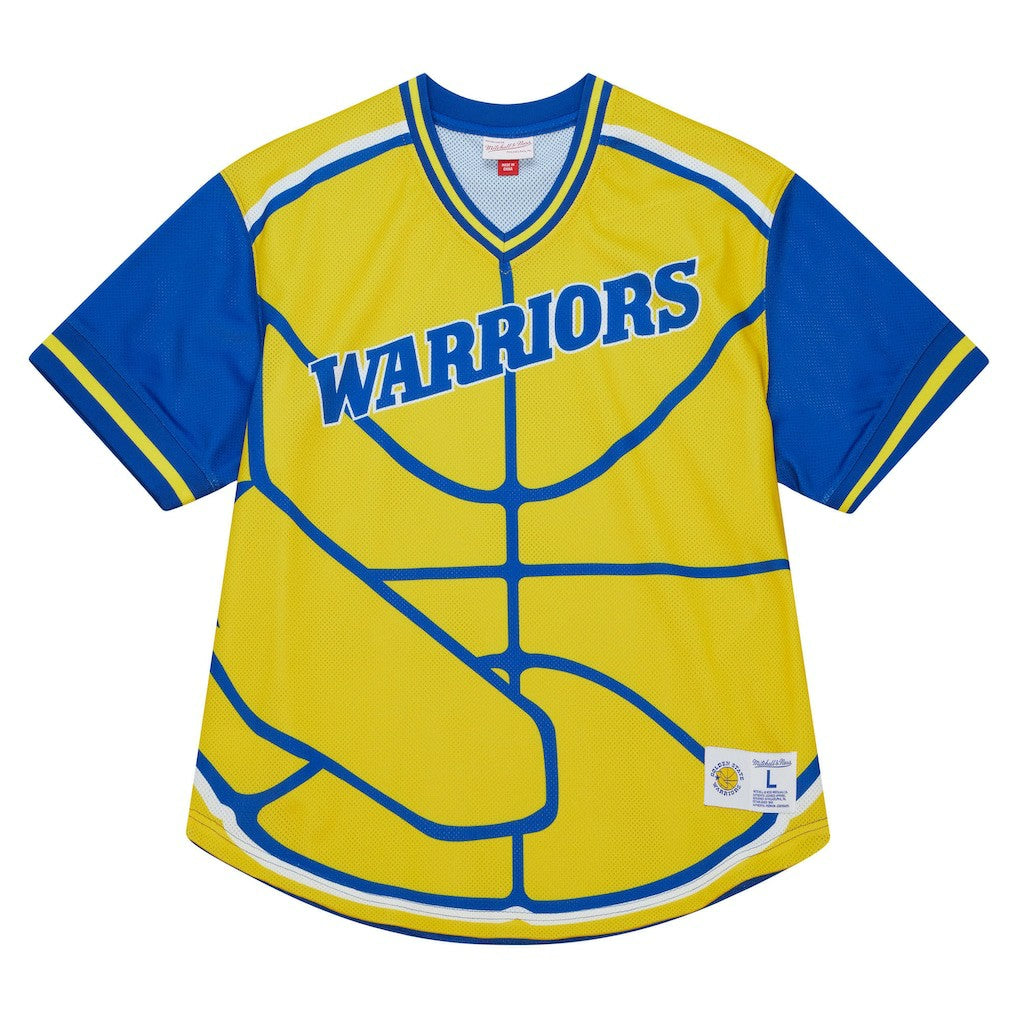 NBA Golden State Warriors Jumbotron 3.0 Mesh V-Neck T-Shirt sale