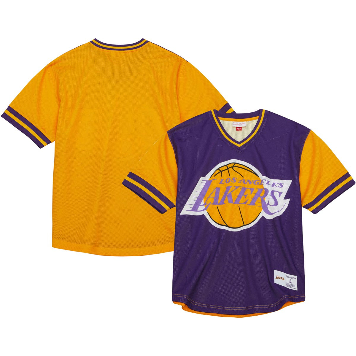 NBA Los Angeles Lakers Jumbotron 3.0 Mesh V-Neck T-Shirt