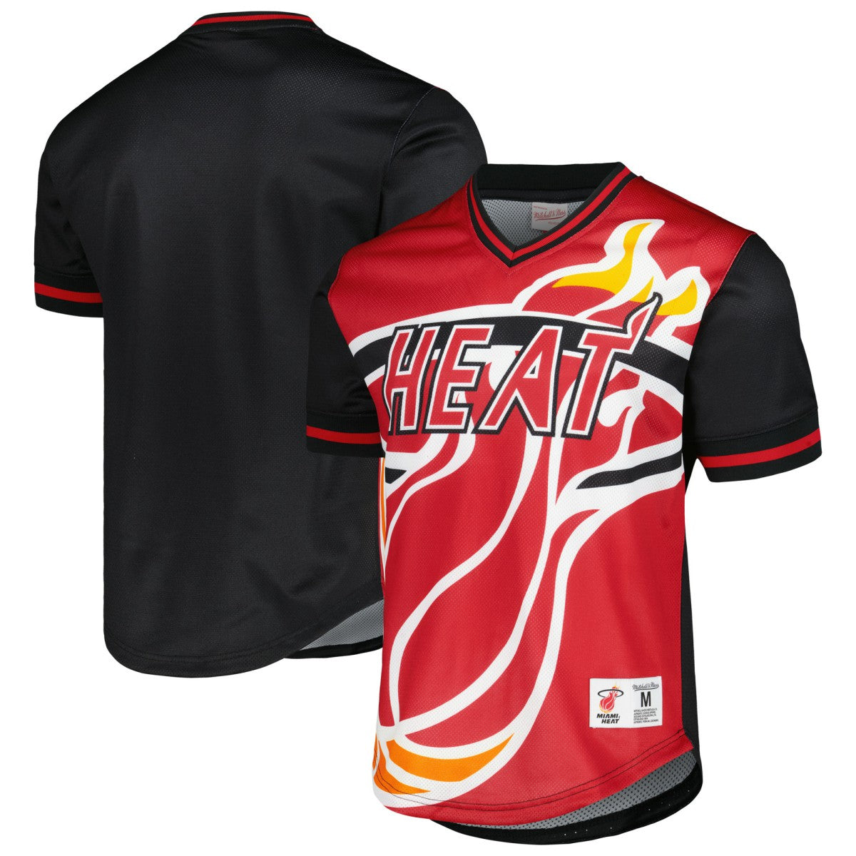 NBA Miami Heat Jumbotron 3.0 Mesh V-Neck T-Shirt
