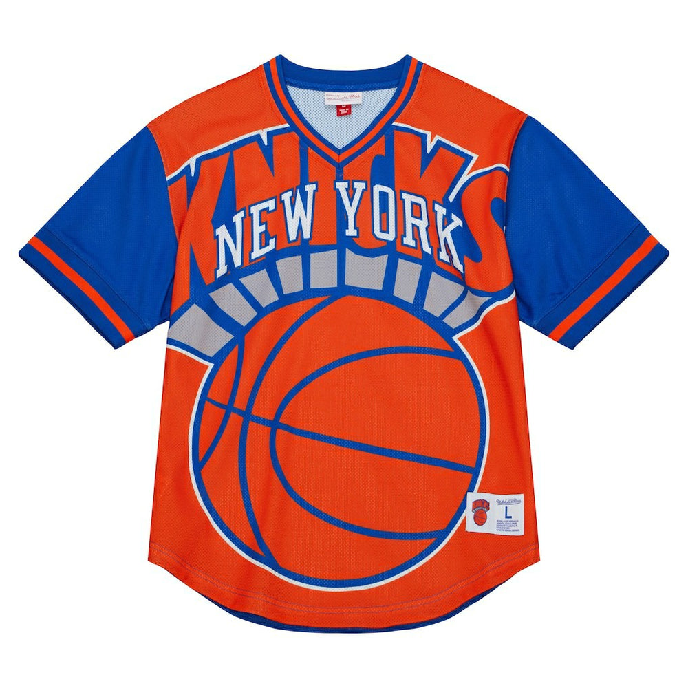 NBA New York Knicks Jumbotron 3.0 Mesh V-Neck T-Shirt