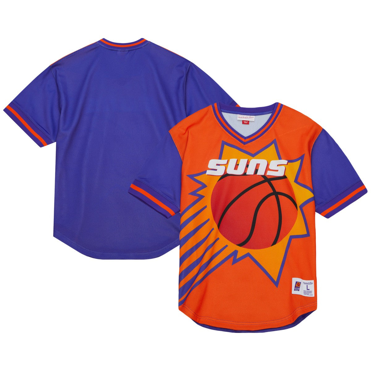 NBA Phoenix Suns Jumbotron 3.0 Mesh V-Neck T-Shirt
