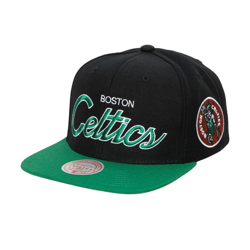 NBA Boston Celtics Hardwood Classics MVP Team Script 2.0 Snapback Hat