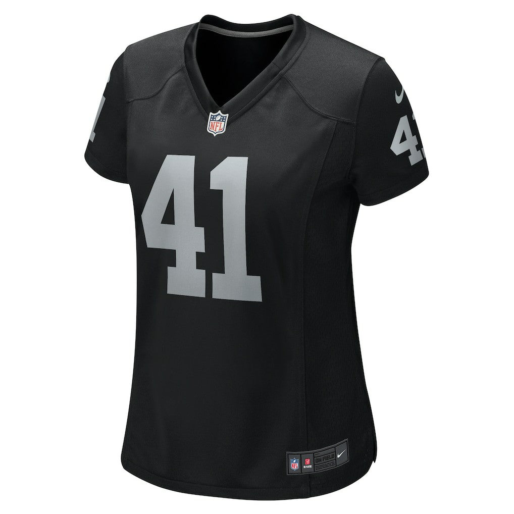 Robert Spillane  Women's Game Player Jersey - Las Vegas Raiders