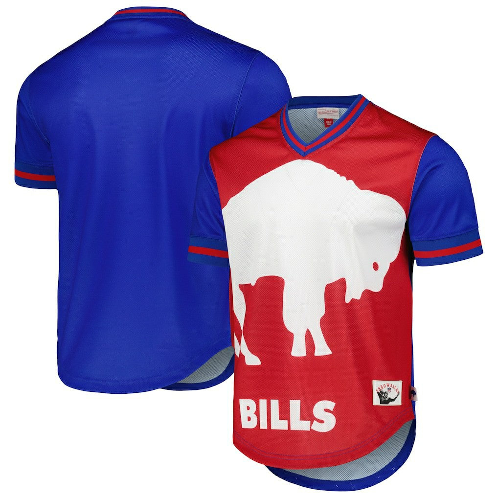 Jumbotron 3.0 Mesh V-Neck T-Shirt - Buffalo Bills