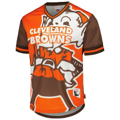 Jumbotron 3.0 Mesh V-Neck T-Shirt - Cleveland Browns