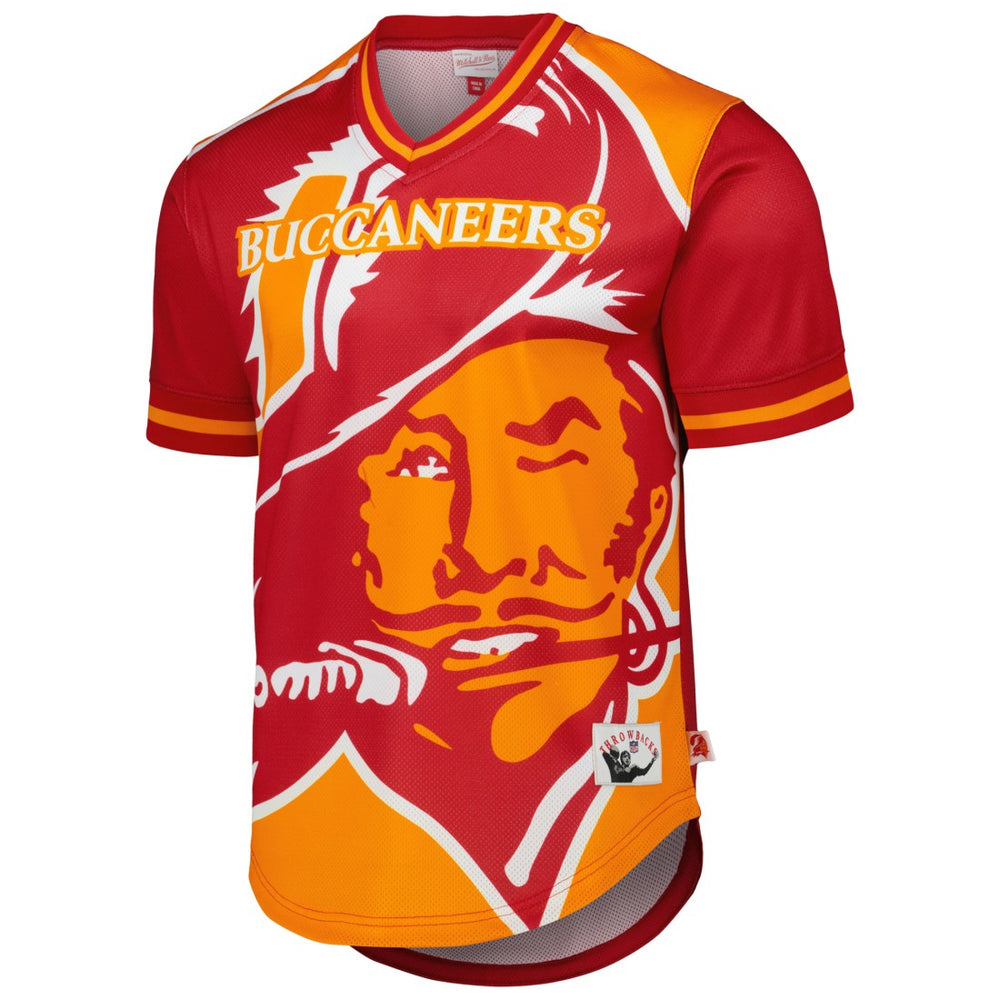Jumbotron 3.0 Mesh V-Neck T-Shirt - Tampa Bay Buccaneers