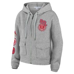 MLB St. Louis Cardinals WEAR by Erin Andrews Women's Full-Zip Hoodie