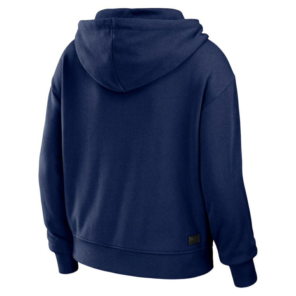 MLB Boston Red Sox WEAR by Erin Andrews Women's  Color Block Full-Zip Hoodie