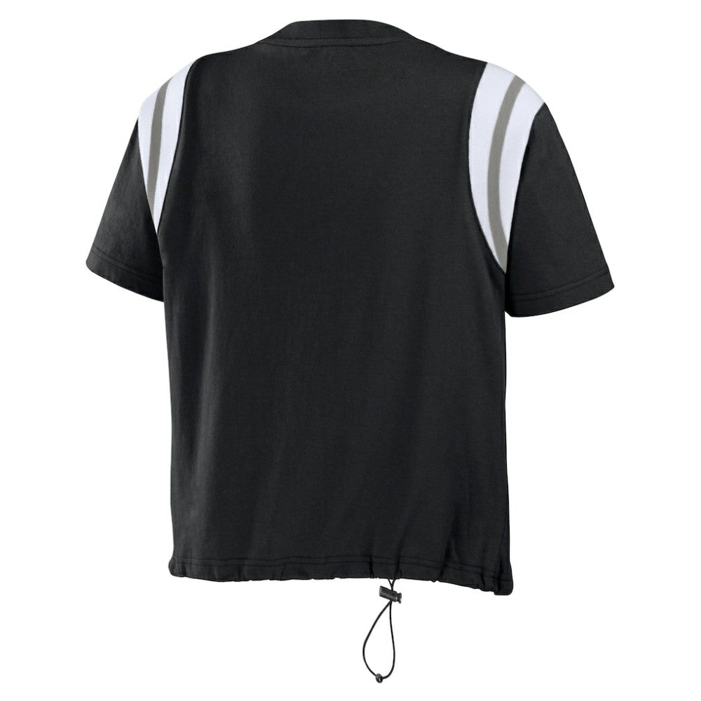 MLB Chicago White Sox WEAR by Erin Andrews Women's Cinched Colorblock T-Shirt