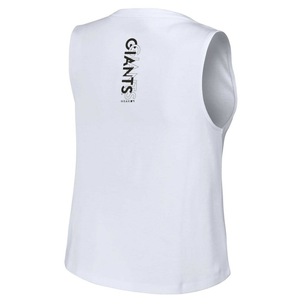 MLB San Francisco Giants WEAR by Erin Andrews Women's Lace-Up Tank Top