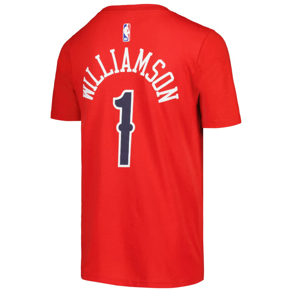 NBA Zion Williamson New Orleans Pelicans Jordan Brand Youth Name & Number Statement T-Shirt
