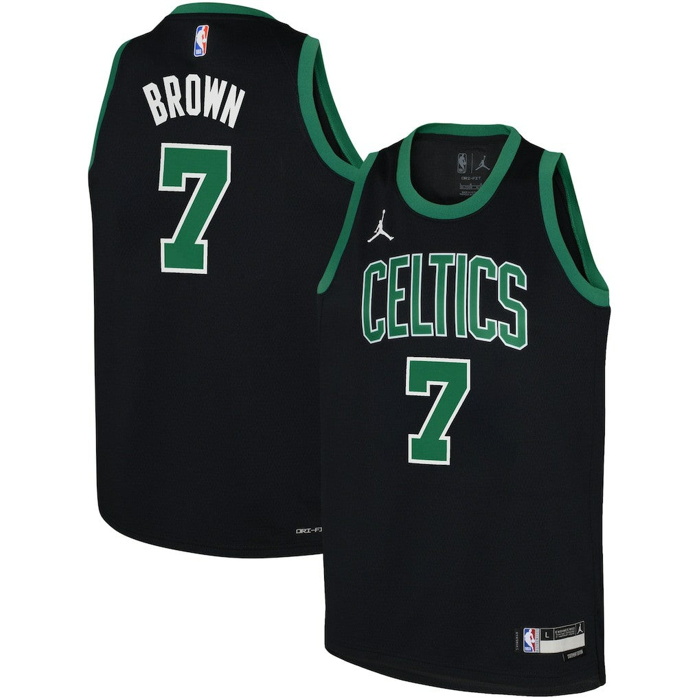 NBA Jaylen Brown Boston Celtics Jordan Brand Youth Swingman Jersey
