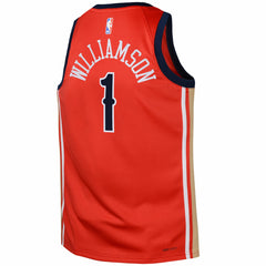 NBA Zion Williamson New Orleans Pelicans Jordan Brand Swingman Jersey Statement