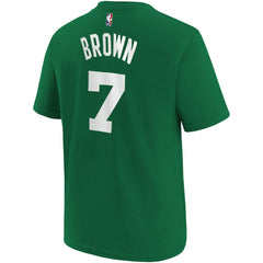 NBA Jaylen Brown Boston Celtics Youth Icon Name & Number T-Shirt