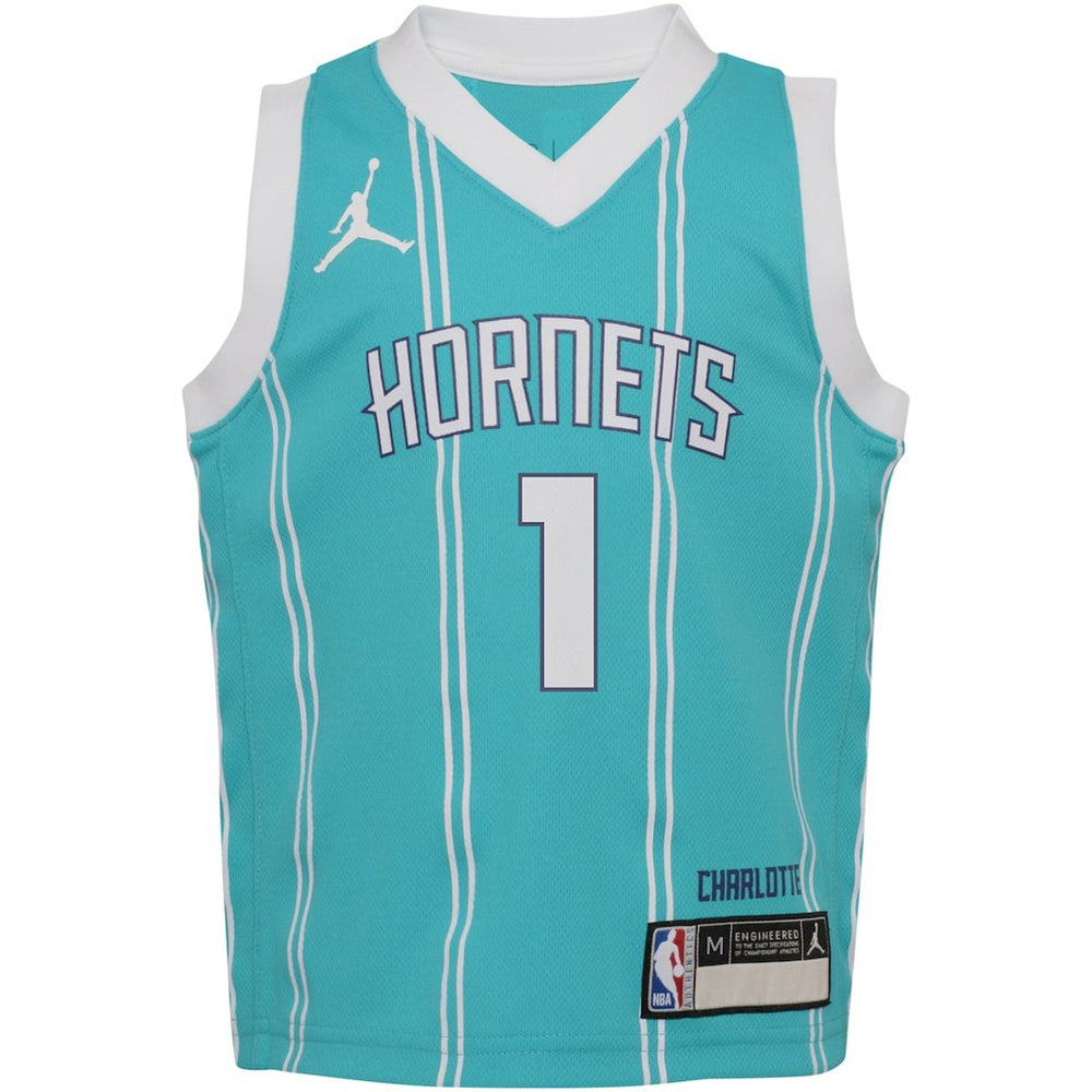 NBA LaMelo Ball Charlotte Hornets Jordan Brand Preschool Swingman Player Jersey