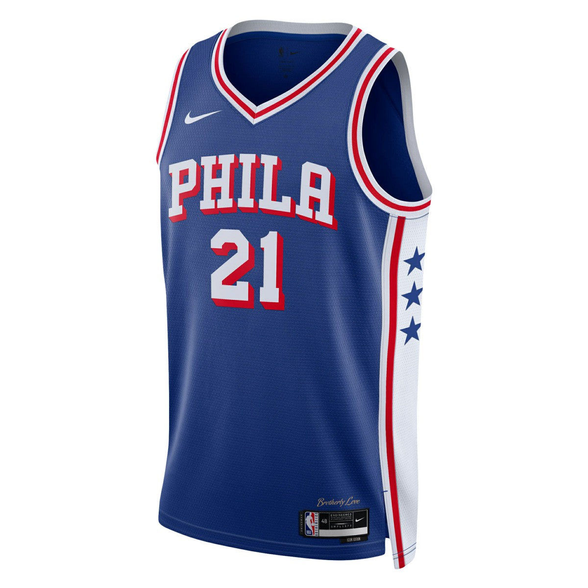 NBA Joel Embiid Philadelphia 76ers Youth Swingman Jersey