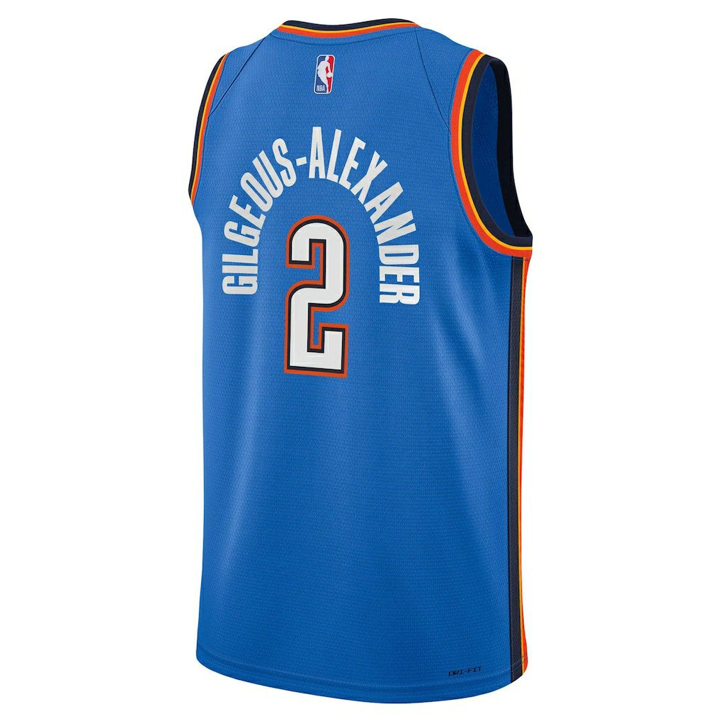 NBA Shai Gilgeous-Alexander Oklahoma City Thunder Youth Swingman Jersey sale