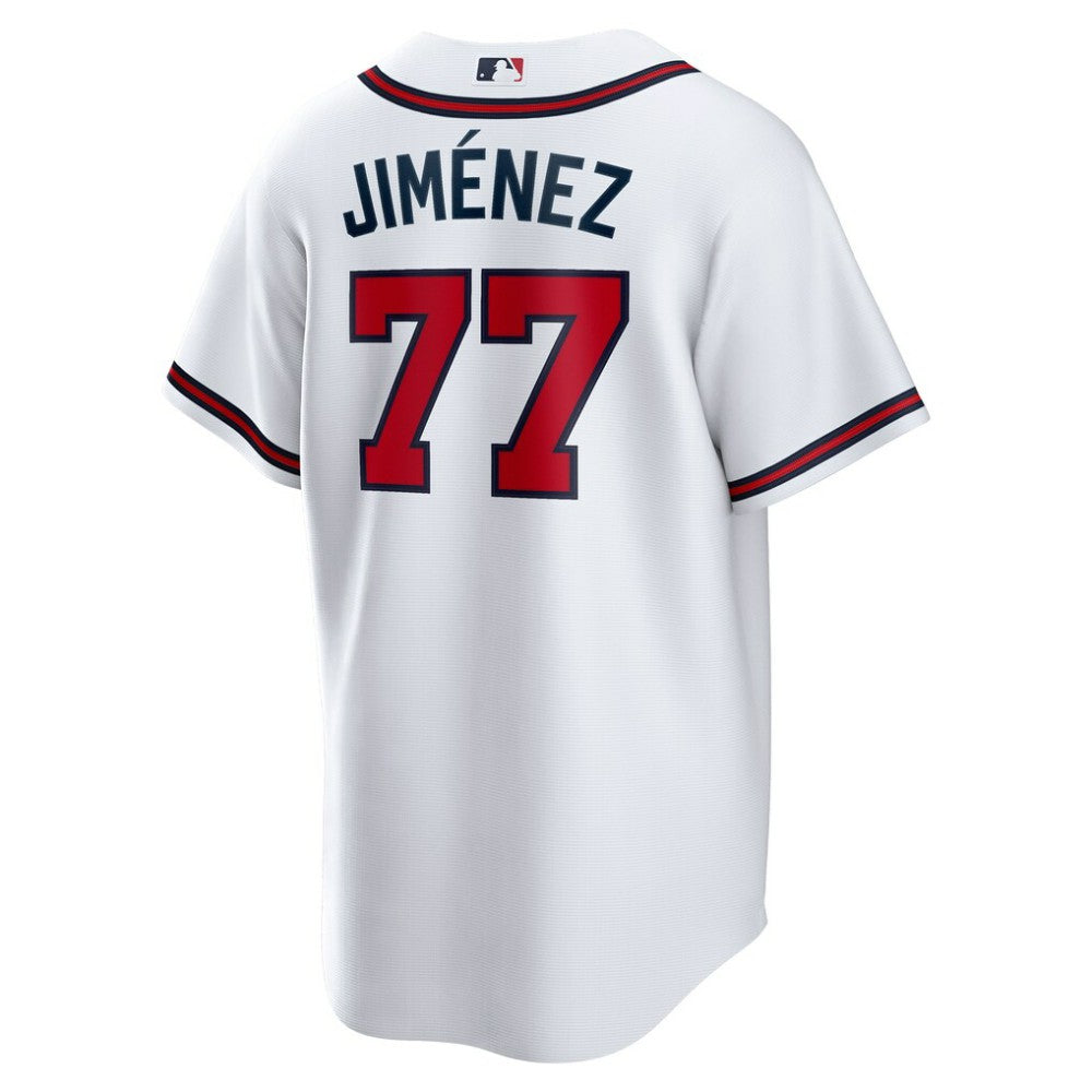 MLB Joe Jiménez Atlanta Braves Nike Home  Replica Player Jersey