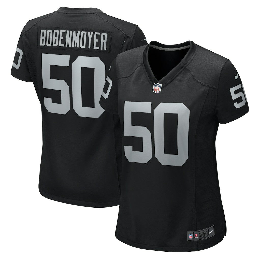 Jacob Bobenmoyer  Women's Game Player Jersey - Las Vegas Raiders