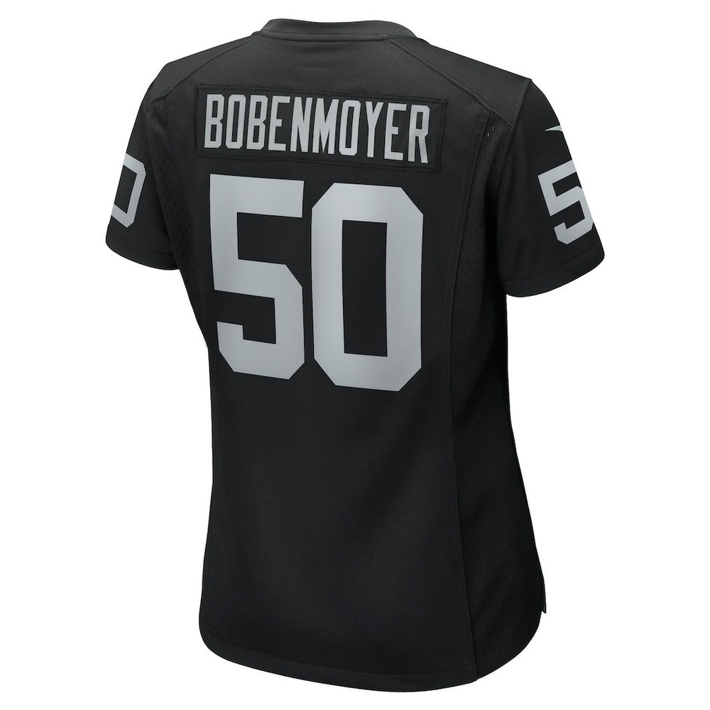 Jacob Bobenmoyer  Women's Game Player Jersey - Las Vegas Raiders