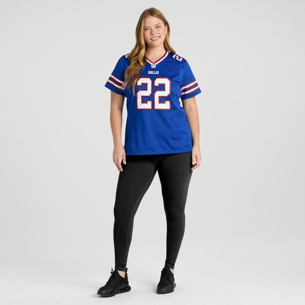 Damien Harris  Women's Game Player Jersey - Buffalo Bills