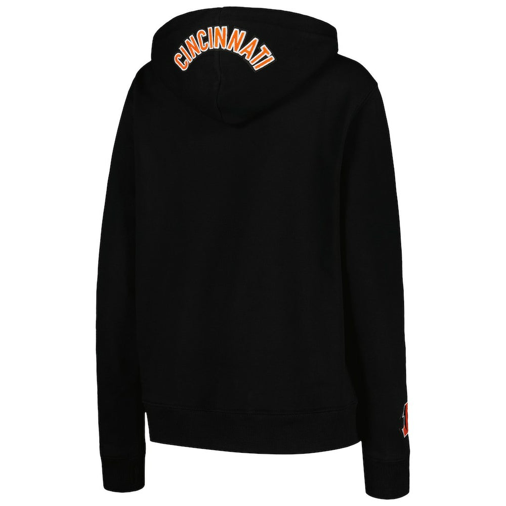Pro Standard Women's Animal Print Fleece Pullover Hoodie - Cincinnati Bengals