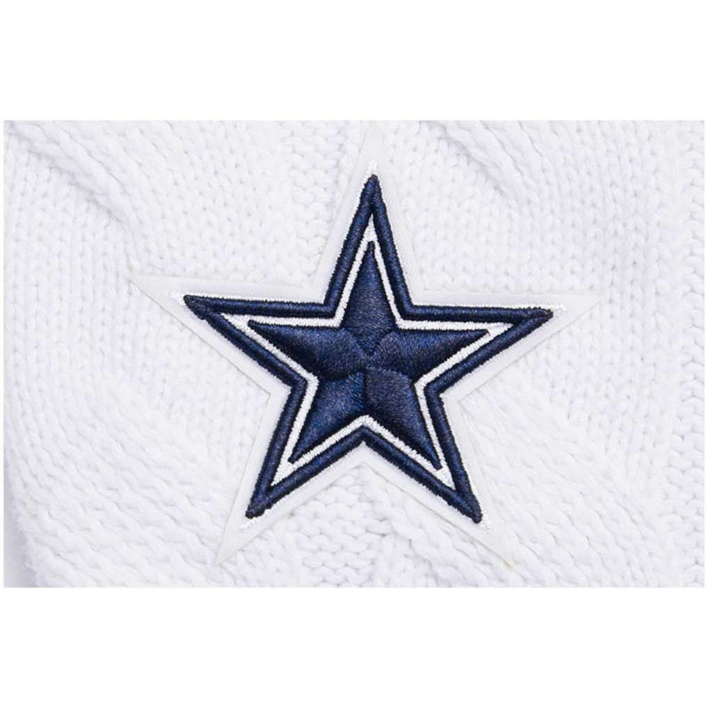 Pro Standard Women's Prep V-Neck Pullover Sweater - Dallas Cowboys
