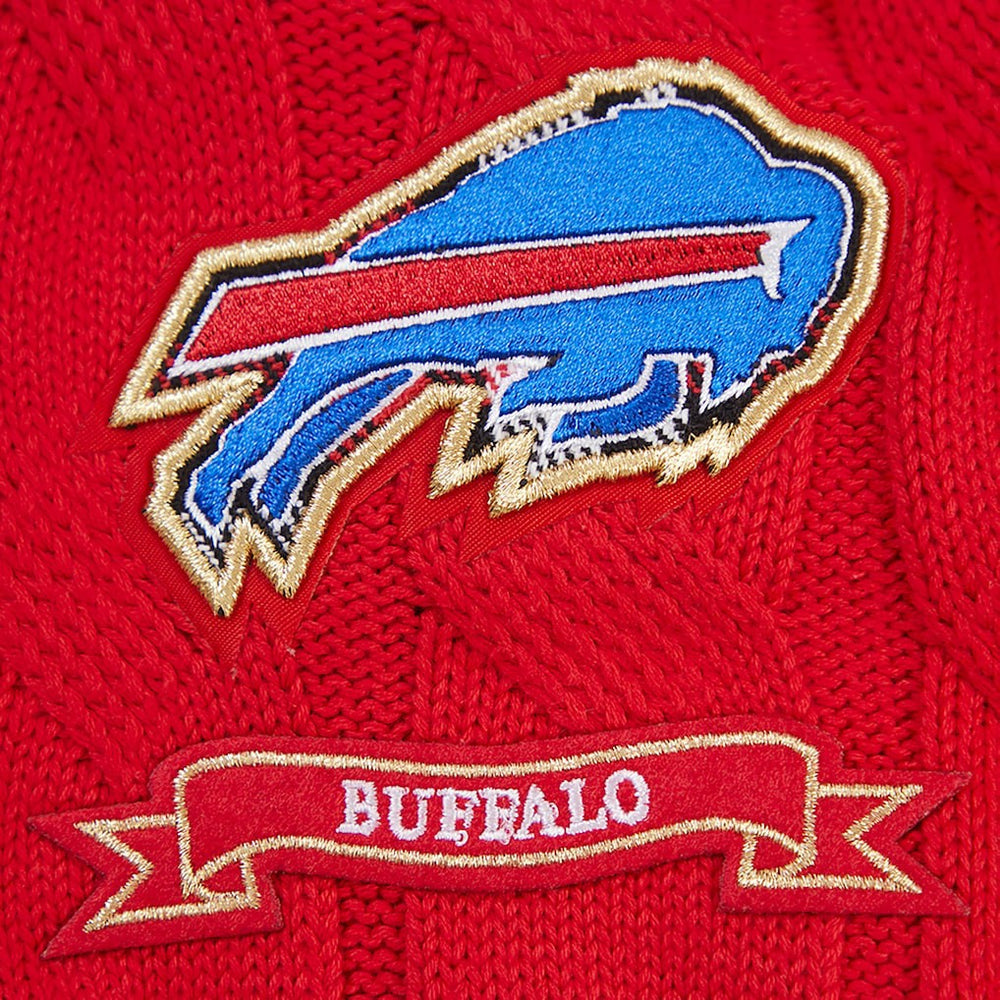 Pro Standard Women's Prep V-Neck Pullover Sweater - Buffalo Bills