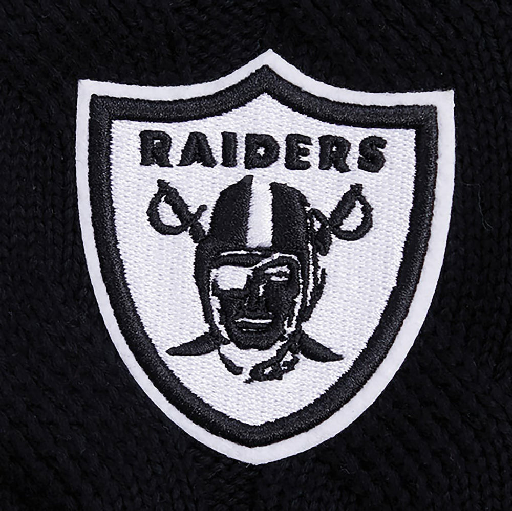 Pro Standard Women's Prep V-Neck Pullover Sweater - Las Vegas Raiders