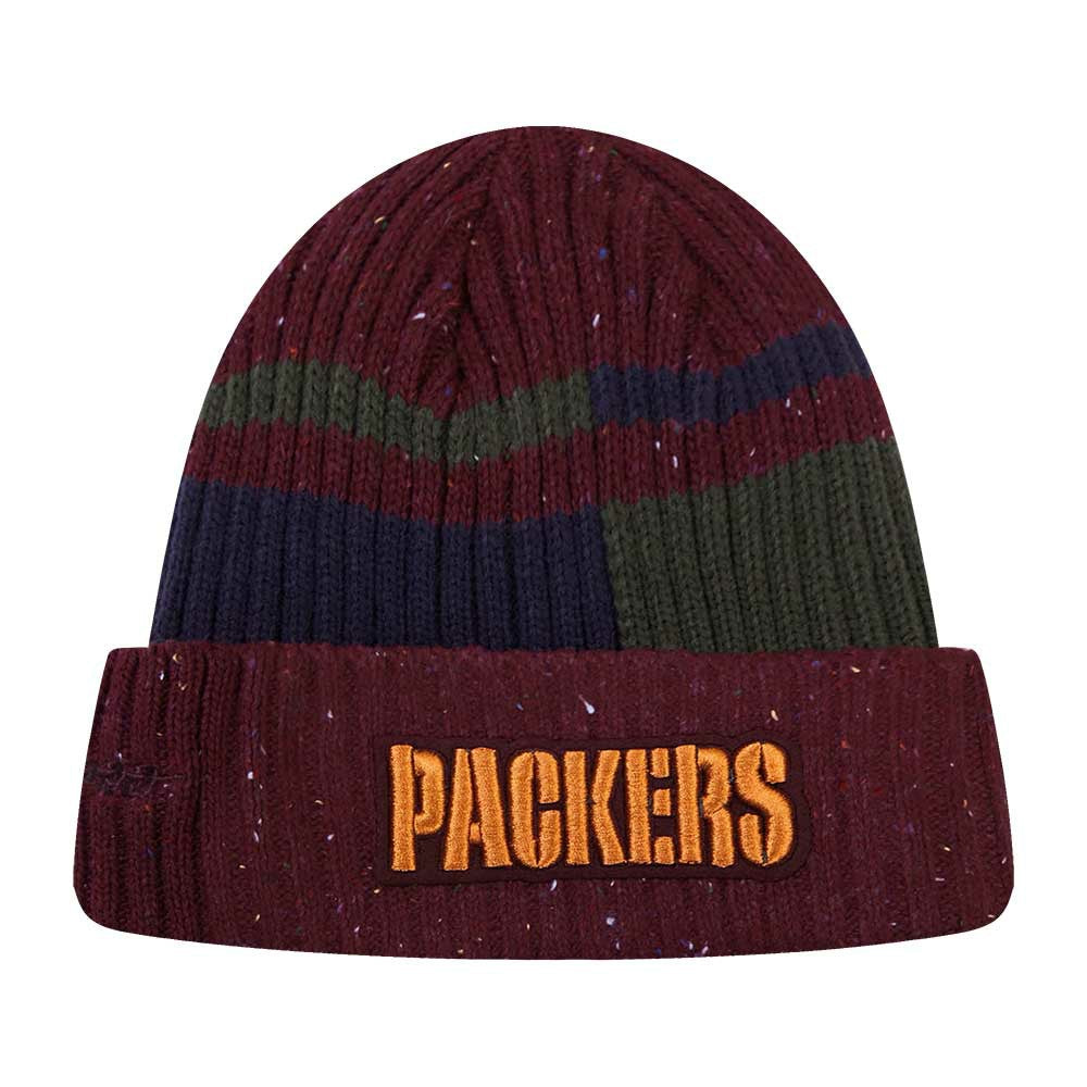 Pro Standard Speckled Cuffed Knit Hat - Green Bay Packers