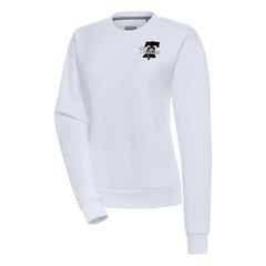 MLB Philadelphia Phillies Antigua Women's Brushed Metallic Victory Pullover Sweatshirt