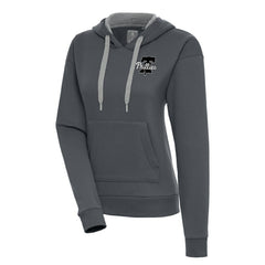 MLB Philadelphia Phillies Antigua Women's Brushed Metallic Victory Pullover Hoodie