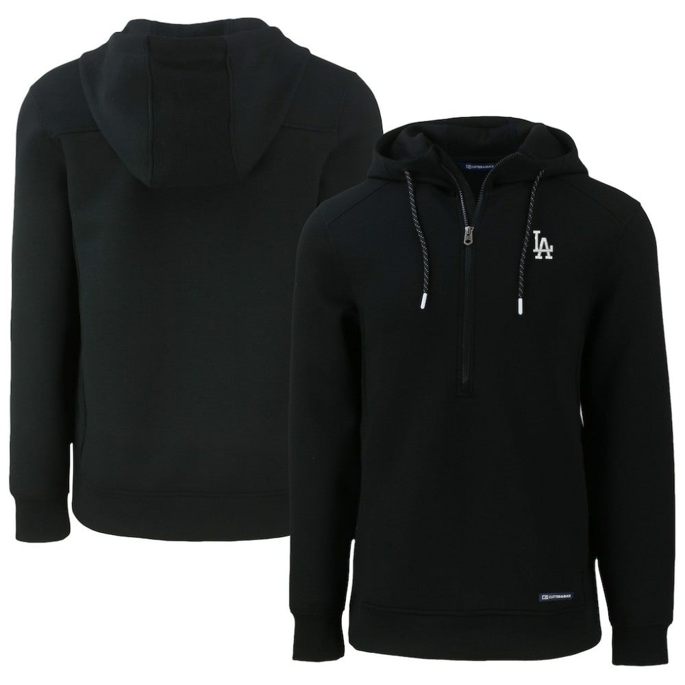 MLB Los Angeles Dodgers Cutter & Buck Roam Eco Half-Zip Recycled Pullover Hoodie