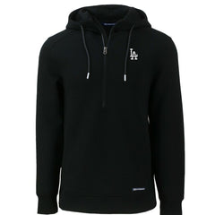 MLB Los Angeles Dodgers Cutter & Buck Roam Eco Half-Zip Recycled Pullover Hoodie