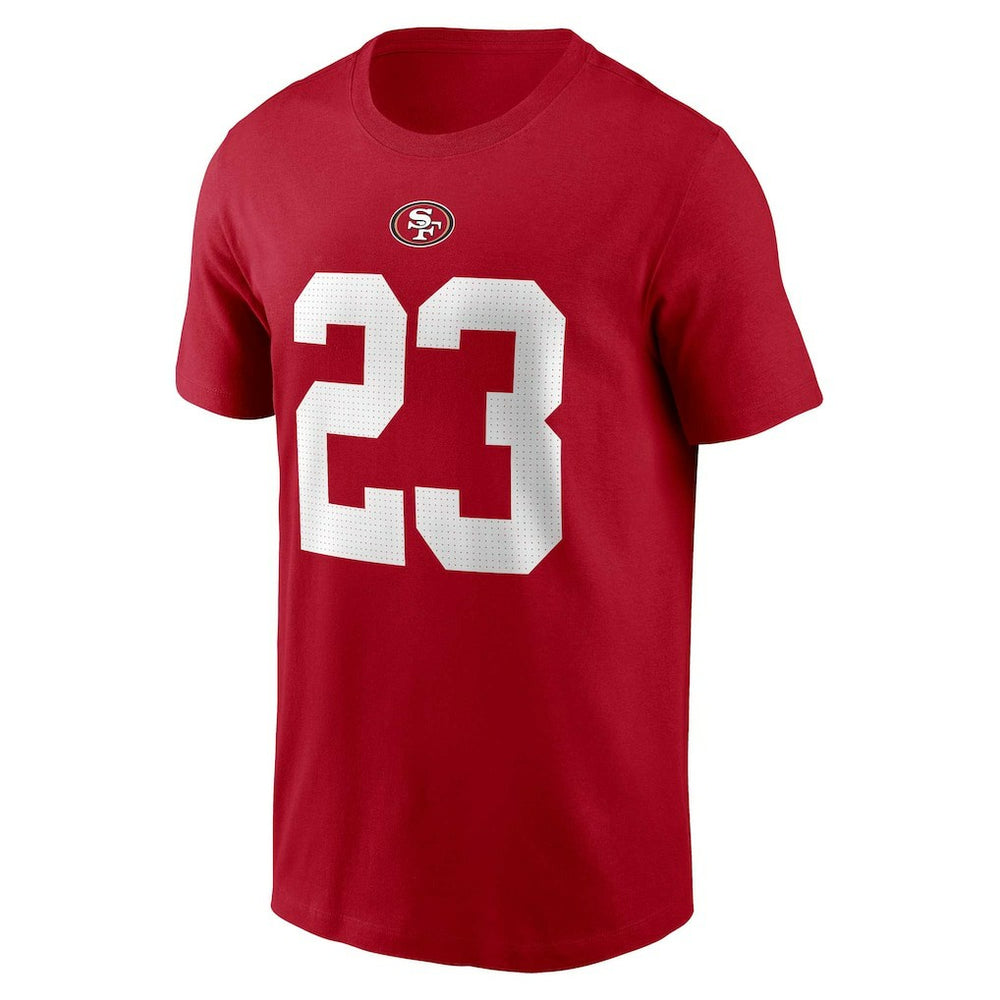 Christian McCaffrey  Player Name & Number T-Shirt - San Francisco 49ers